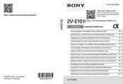 Sony WW293541 Guide De Démarrage