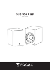 Focal SUB 500 P HP Mode D'emploi