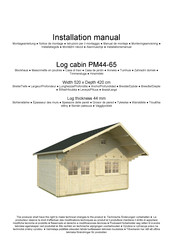 Palmako PM44-65 Notice De Montage