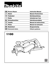 Makita 1100D Manuel D'instructions