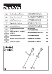 Makita UR016GM101 Manuel D'instructions