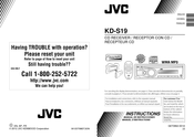 JVC KD-S19 Manuel D'instructions