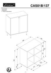 finori CAS01B/137 Instructions De Montage