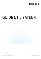 Samsung SM-A065F/DS Guide Utilisateur