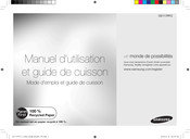 Samsung CE117PFC Manuel D'utilisation Et Guide De Cuisson