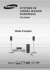 Samsung HT-DS660 Mode D'emploi