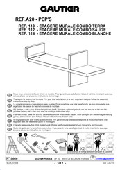 Gautier PEP'S 112 Instructions De Montage