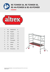 Altrex RS 44-POWER Instructions De Montage