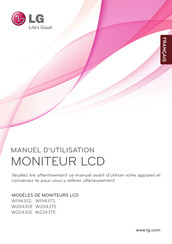 LG W2243T-PF.AUS Manuel D'utilisation