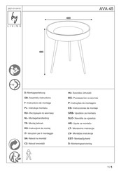 byLIVING AVA 45 Instructions De Montage