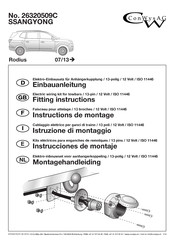 ConWys AG 26320509C Instructions De Montage