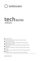 turbionaire Tech 60 Wall Pro Manuel D'utilisation Et D'installation