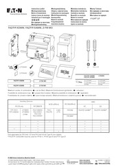 Eaton FAZ-XAWM Notice D'installation