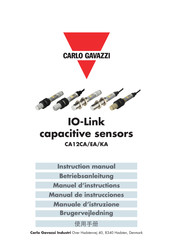 CARLO GAVAZZI CA12CA Manuel D'instructions