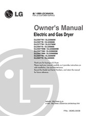 LG DLG5988B Guide Du Propriétaire