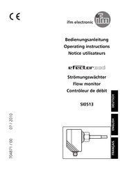 IFM Electronic Efector300 SI0513 Notice Utilisateurs