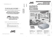 JVC DLA HD550B Manuel D'instructions