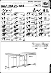 meubar ALCATRAZ DR8 Instructions De Montage