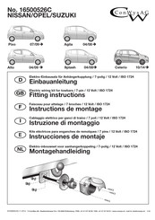 ConWys AG 16500526C Instructions De Montage