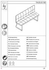 byLIVING TALEA B 160 Instructions De Montage