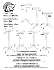 HTC HSS-18 Consignes D'assemblage