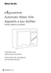 Bibby Sterilin Aquatron A4000 Instructions De Montage Et De Fonctionnement