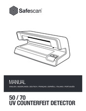 Safescan 50 Manuel