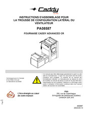 CADDY PA08587 Instructions D'assemblage