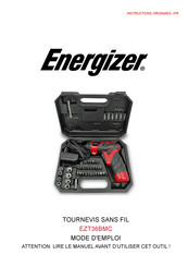 Energizer EZT36BMC Instructions Originales