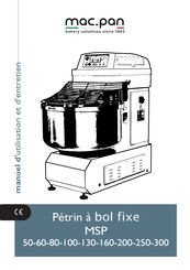 mac.pan MSP JET/TS 250 Manuel D'utilisation Et D'entretien