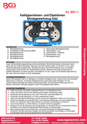 BGS technic 8301-1 Manuel D'utilisation