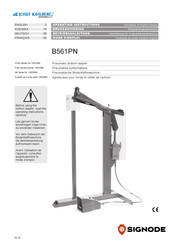 Signode Josef Kihlberg B561PN Mode D'emploi