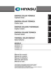 Hiyasu CLASSIC 2.5 Manuel D'utilisateur