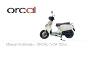 ORCAL ISCA 125cc Manuel D'utilisateur