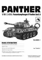 Taigen Tanks TG3819-1 Manuel D'instructions