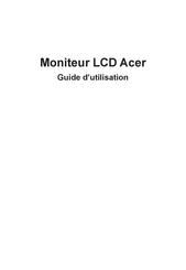 Acer Predator X32QFSbmiiphuzx Guide D'utilisation