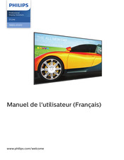 Philips Signage Solutions 98BDL4550D/00 Manuel De L'utilisateur