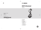 Bosch GDS 18V-350 Professional Notice Originale