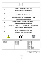 Gastro M 70/80 GRL Serie Installation-Emploi-Entretien