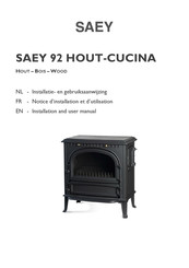 Saey 92 HOUT-CUCINA Notice D'installation Et D'utilisation