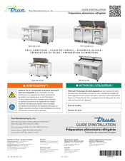 True TSSU-48-10-HC Guide D'installation