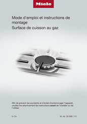 Miele KM 2355 Mode D'emploi Et Instructions De Montage