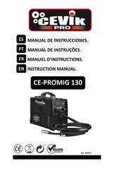 CEVIK PRO CE-PROMIG 130 Manuel D'instructions