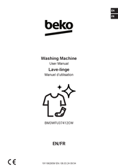 Beko BM3WFU37412CW Manuel D'utilisation