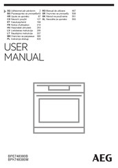 AEG BPE748380B Notice D'utilisation