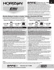 Horizon Hobby E-flite Carbon-Z T-28 Mode D'emploi