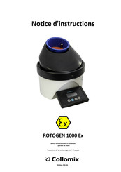 Collomix ROTOGEN 1000 Ex Notice D'instructions