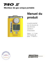 Industrial Scientific T40 II Manuel Du Produit