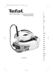 TEFAL OPTICORD PRESSING Serie Mode D'emploi