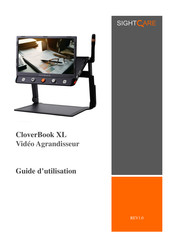 SightCare CloverBook XL Guide D'utilisation